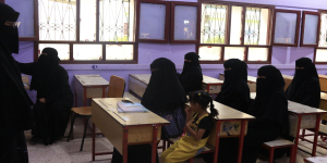 جانب من برنامج قلمي ٢٠٢٦ | الذي تنفذه مؤسسة قلم للإبداع في منطقة الديس - الغليلة بمديرية المكلا